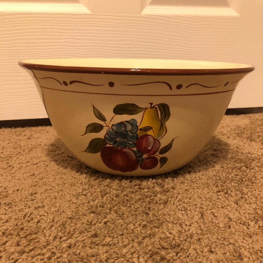 Around the Orchard large serving bowl / fruit bowl